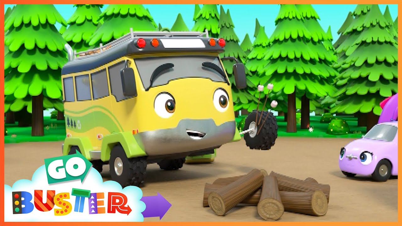 Biwak część 1: Uciekający namiot | Bajki i piosenki dla dzieci po polsku | Moonbug Kids