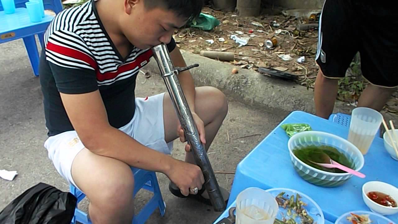 Smoking A Water Pipe
