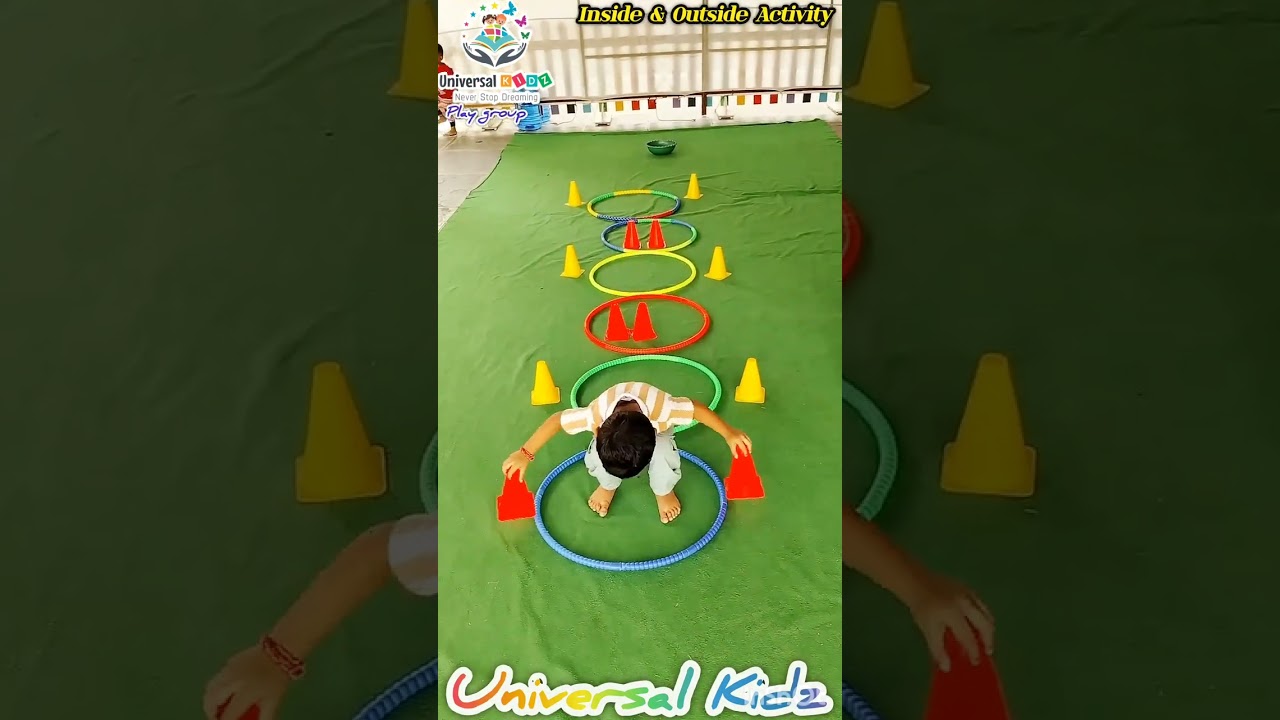 Play Group # Inside & Outside Activity # UNIVERSAL KIDZ Day Care & Pre - School @ Choutuppal.