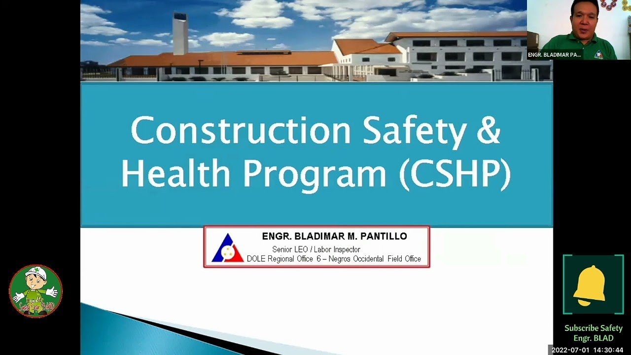 Requirements for Application of CSHP Approval