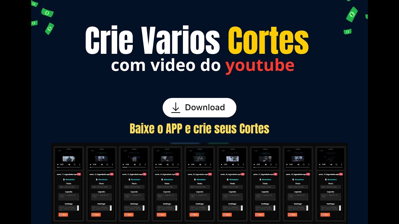 Baixe e Configure o App Video Cutter  aqui!