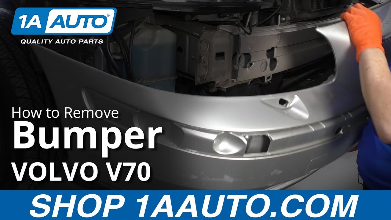 How to Remove Bumper 00-07 Volvo V70