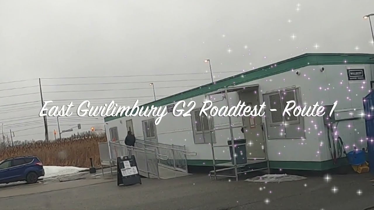 East Gwillimbury Drivetest G2 Roadtest Route 1