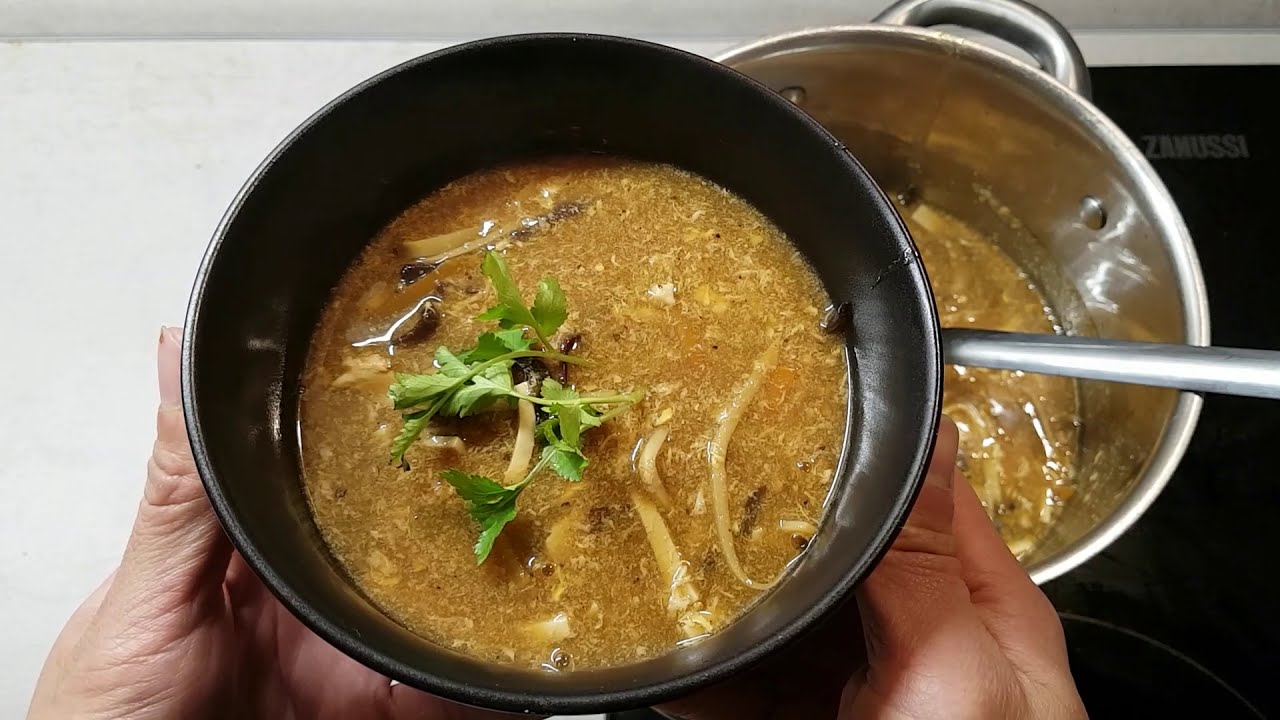 Ostrokyselá polévka (pikantní) - originální recept