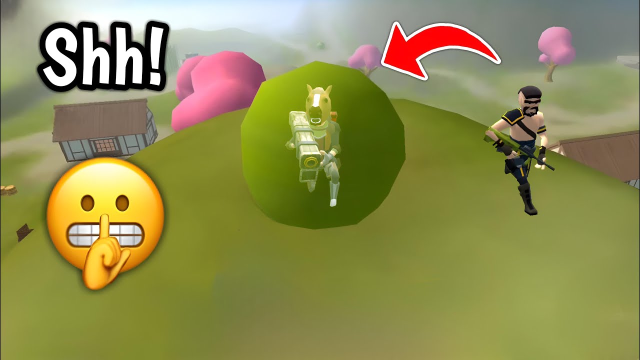 HIDING IN GRASS! 🤫- Rocket Royale Gameplay!