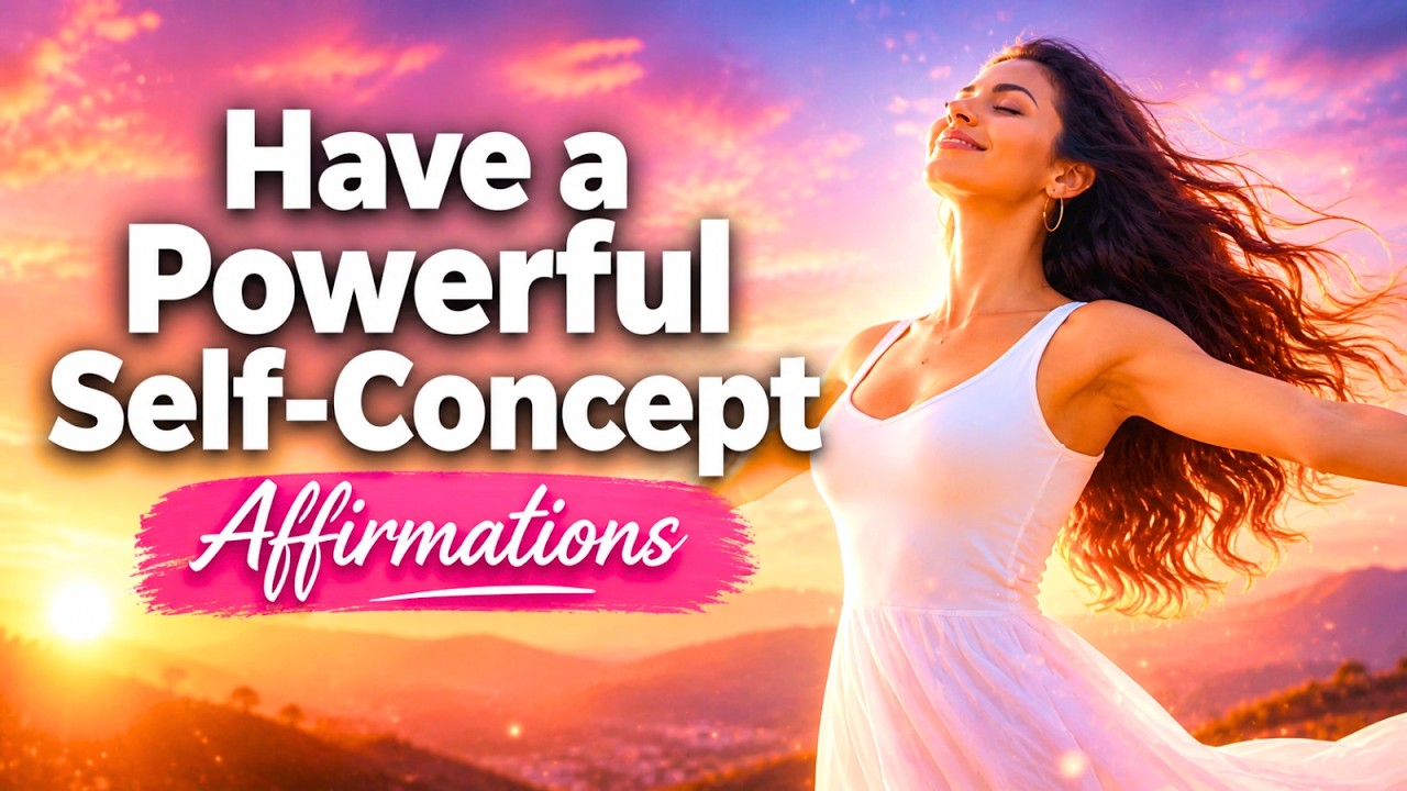 Improve Your Self Concept & Self Image | Self Worth and Self Esteem Affirmations 🌟