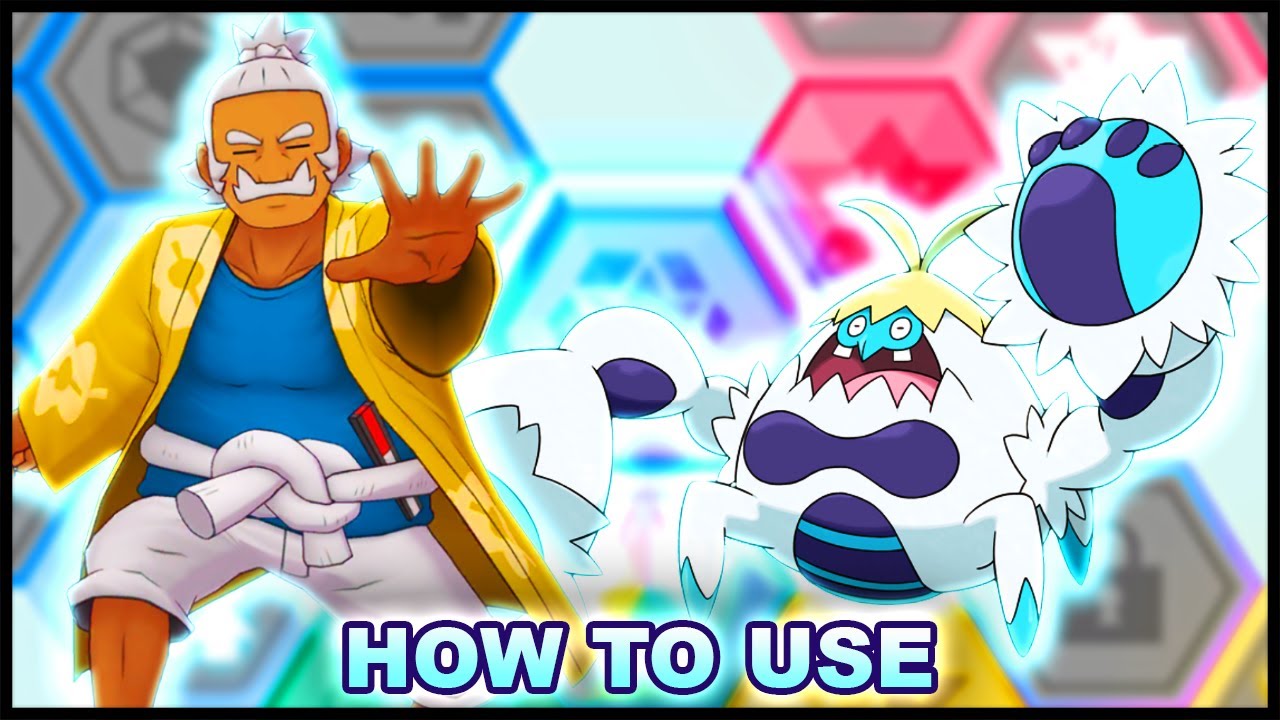 How To Use Hala & Crabominable! Sync Grid Builds, Lucky Skills, Team Comp Guide! | Pokemon Masters