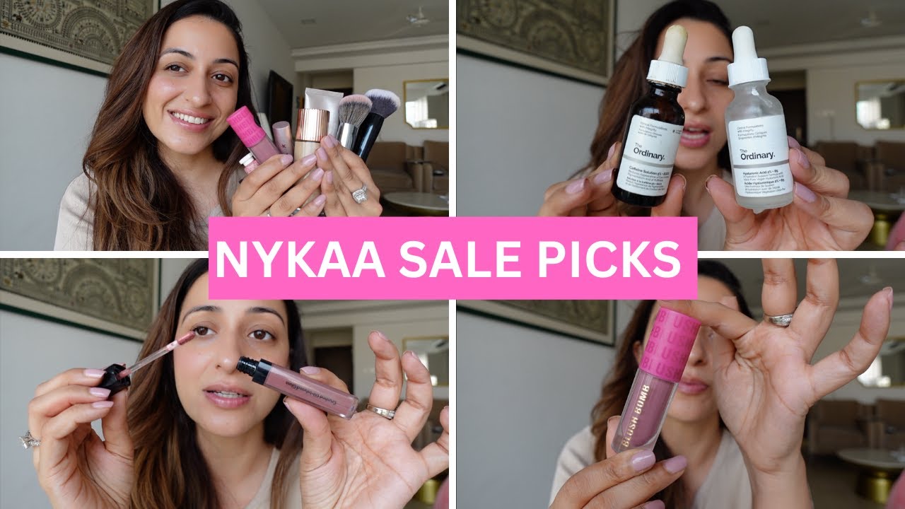 NYKAA FAVOURITES | Nykaa Pay Day Sale Recommendations | Try On | Favourite Nykaa Products #NykaaSale
