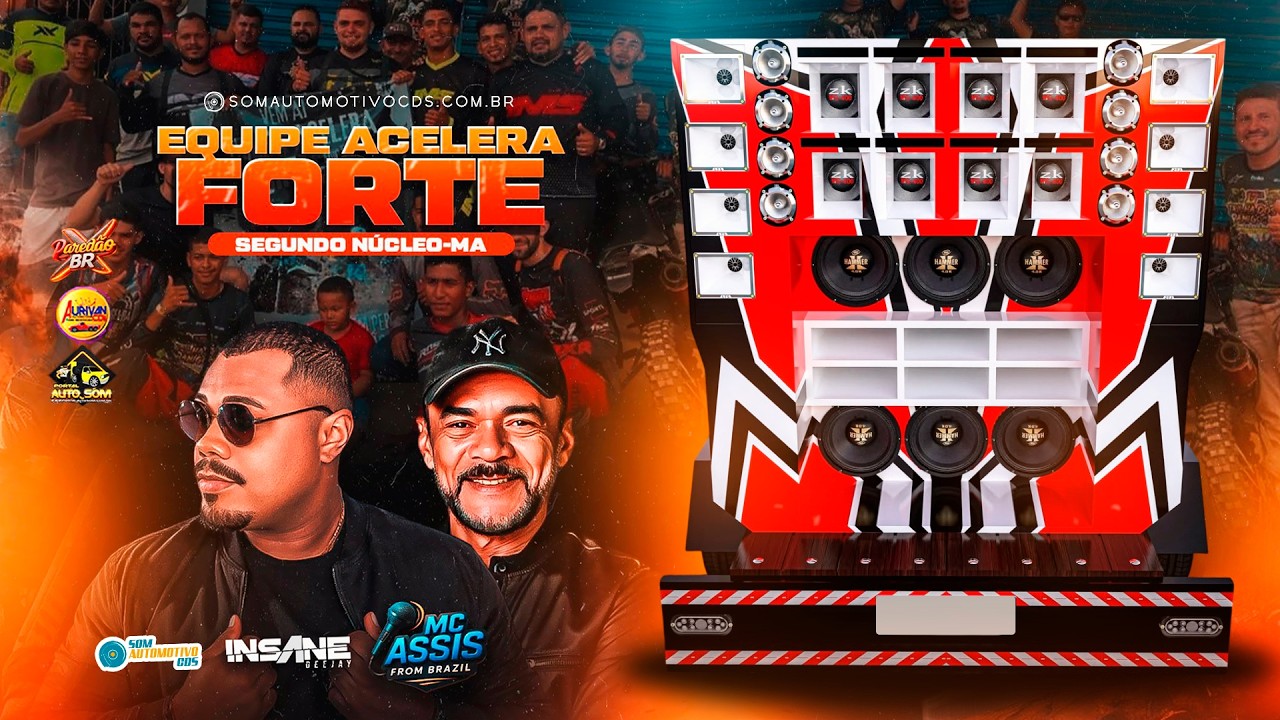 CD EQUIPE ACELERA FORTE 2026 - INSANE DJ E MC ASSIS AO VIVO
