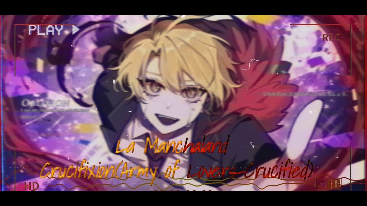 (La Manchaland Crucifixion //Crucified by Army of lovers.) Wallpaper out FLASHING LIGHTS WARNING