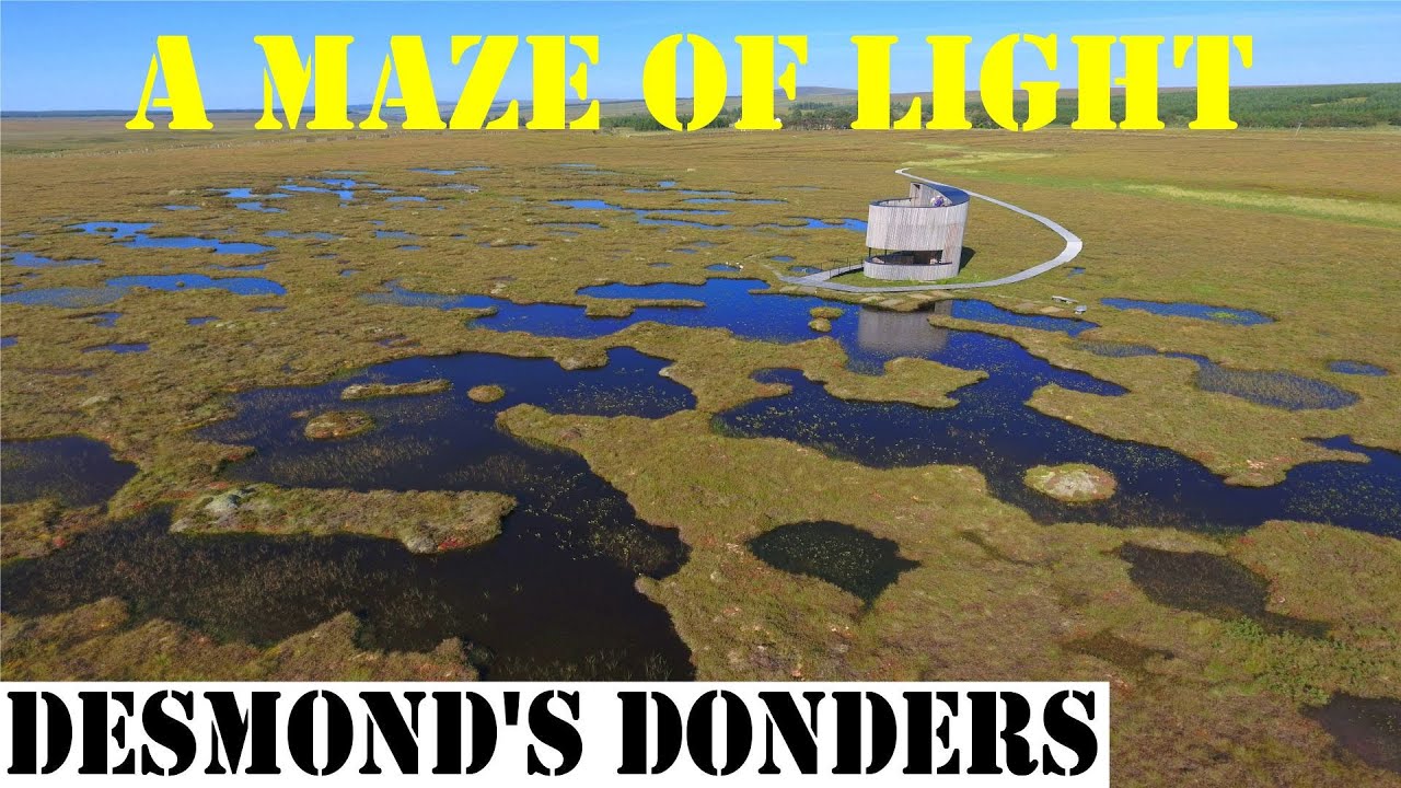 A MAZE OF LIGHT, FORSINARD FLOWS  part of MARCHING North - (Scotland)