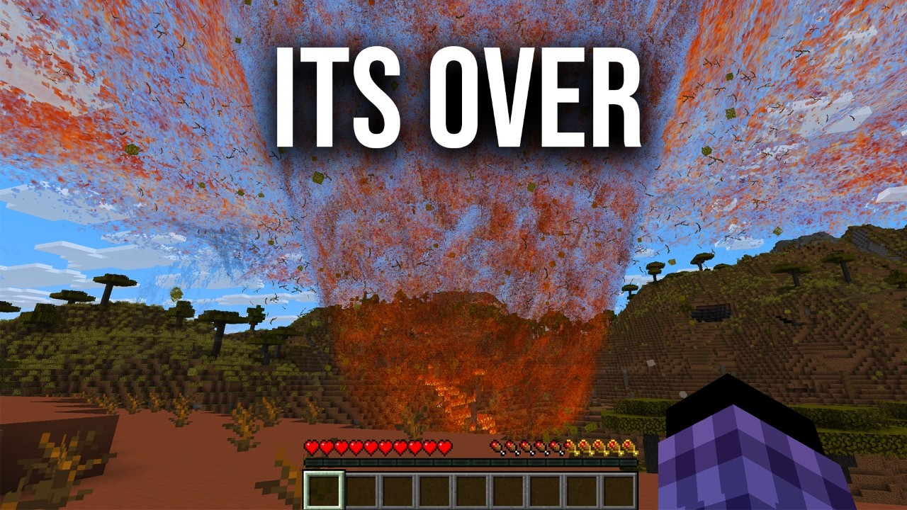 Этот мод на погоду в Minecraft просто невероятный.
