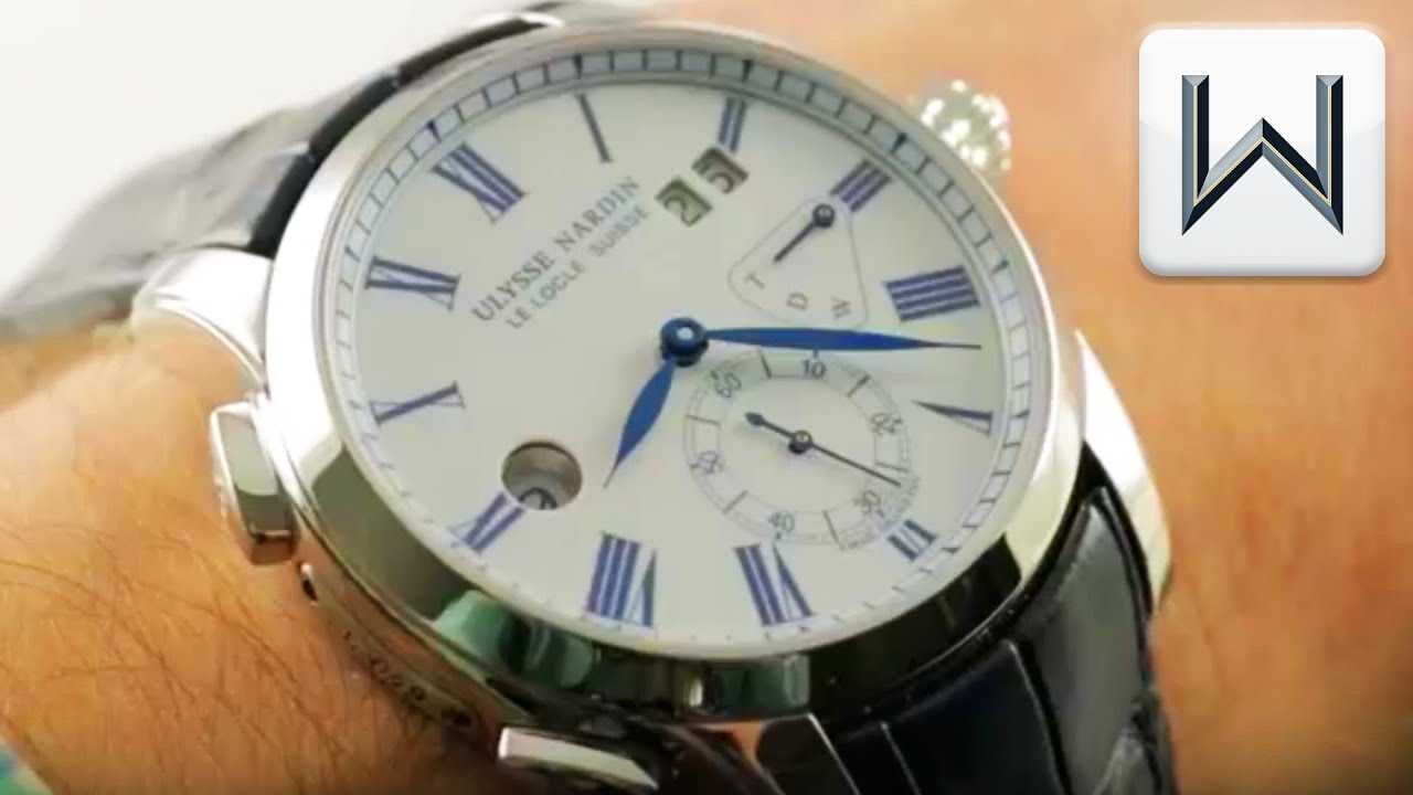 Ulysse Nardin Classico Dual Time (3243-132/E0) Luxury Watch Review
