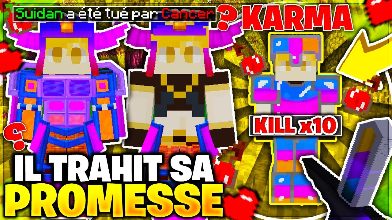 IL TRAHIT SA PROMESSE... KARMA, JE LE DROP 10X FULL RENFO ?! SKILLPVP