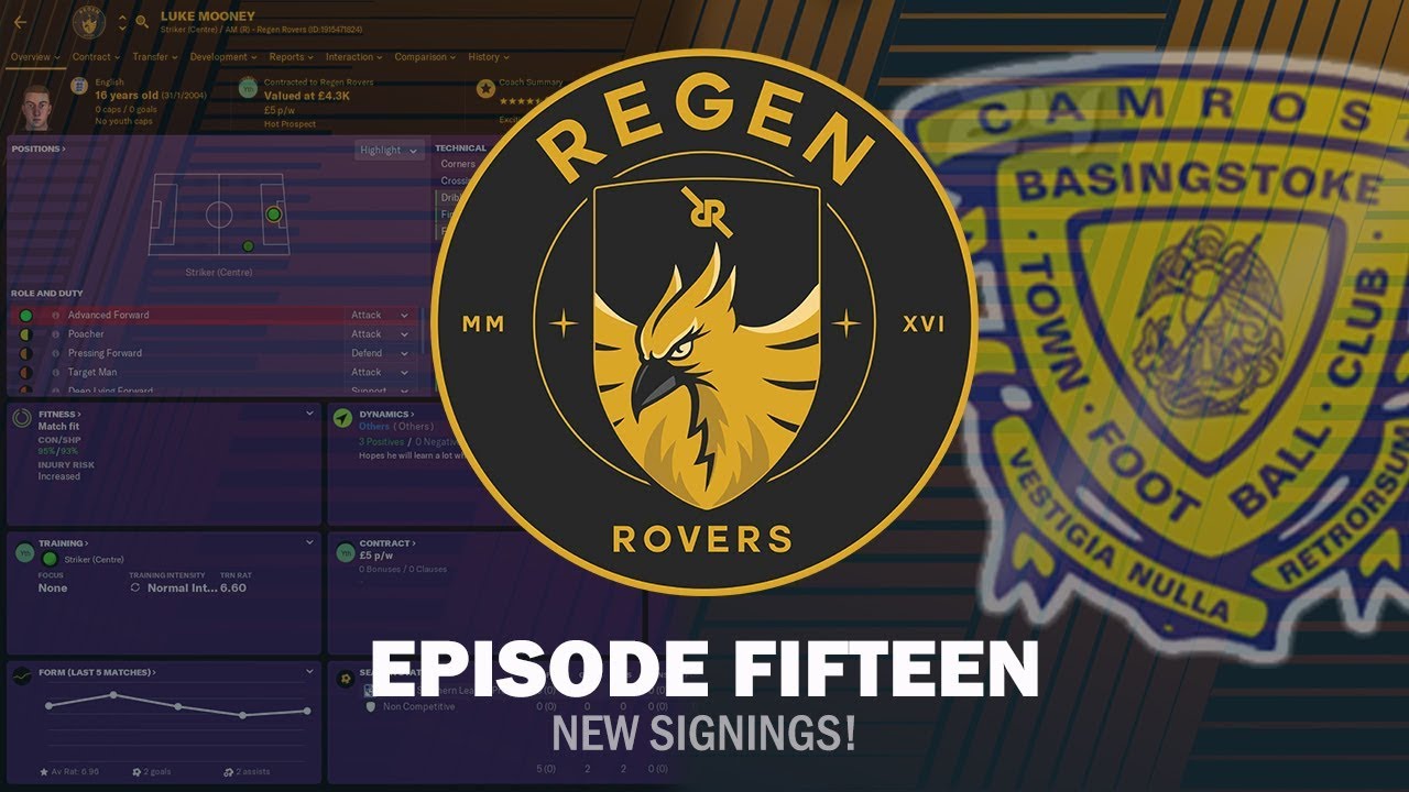 Regen Rovers | Episode 15 - New Signings! | Football Manager 2019 Create a Club Series