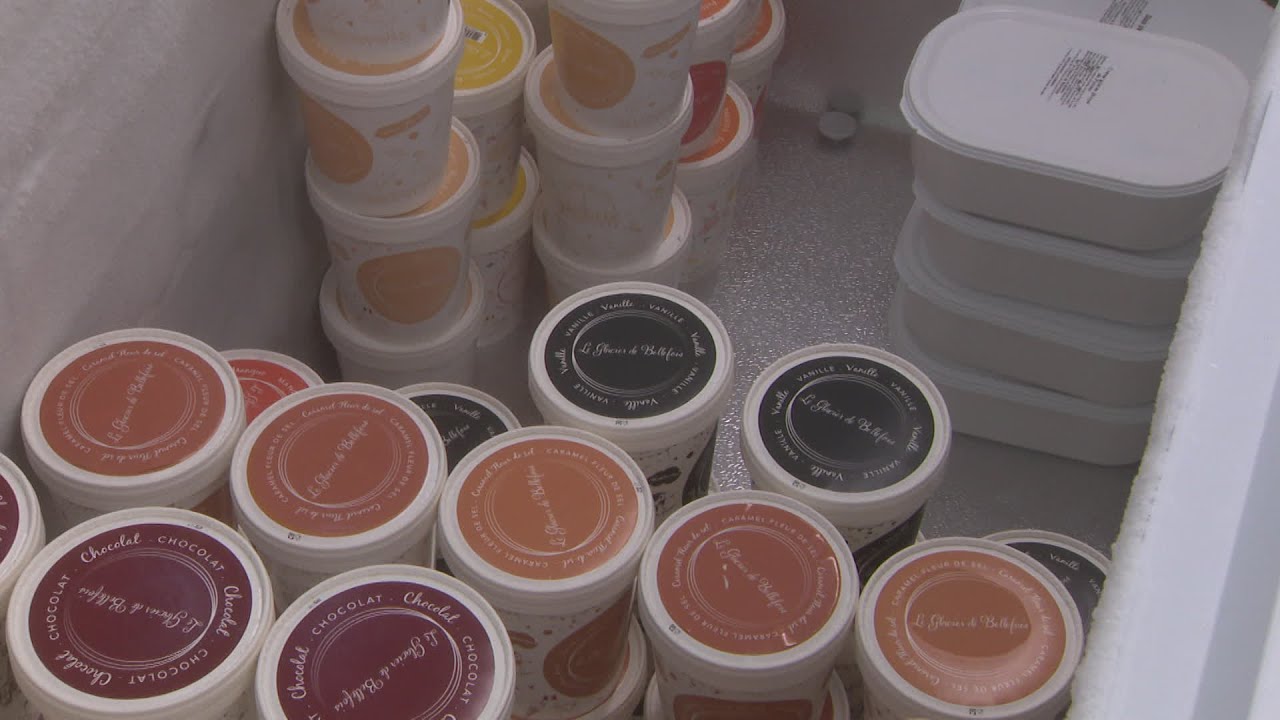 Des glaces artisanales au lait bio à Neuville-de-Poitou