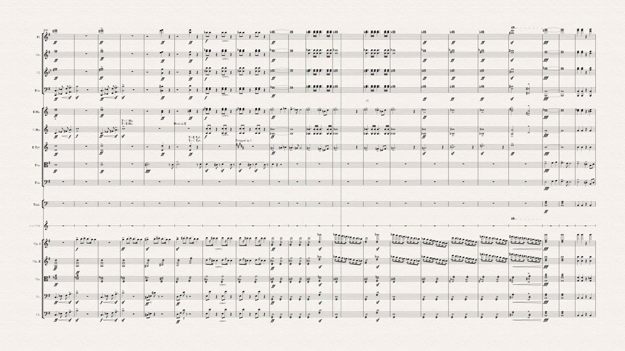 Dvorak: Symphony No. 9 - IV  (NOTE PERFORMER 3 & Sibelius8 )