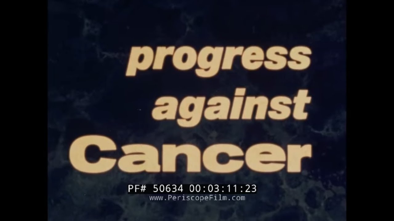 1970s CANCER RESEARCH FILM  