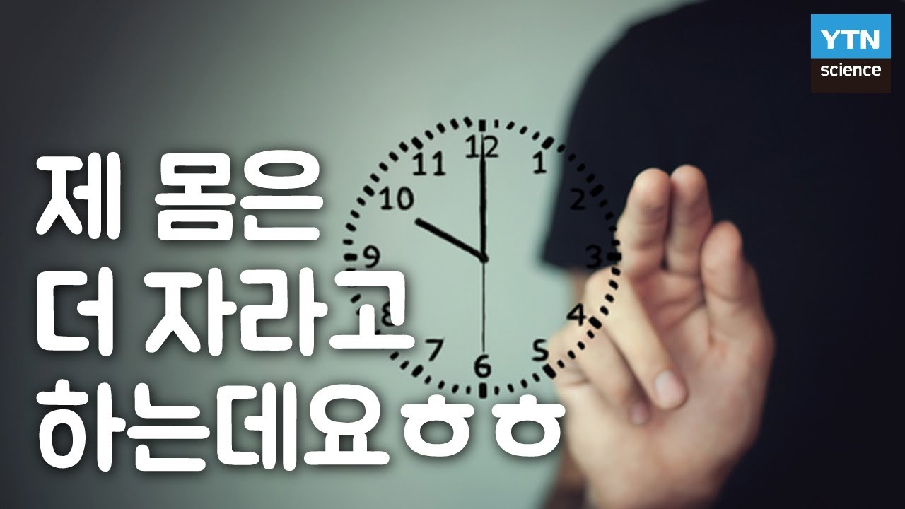 신체 현상이 일정하게 나타나도록 작동하는 생체시계, 얼마나 정확할까?  / YTN 사이언스