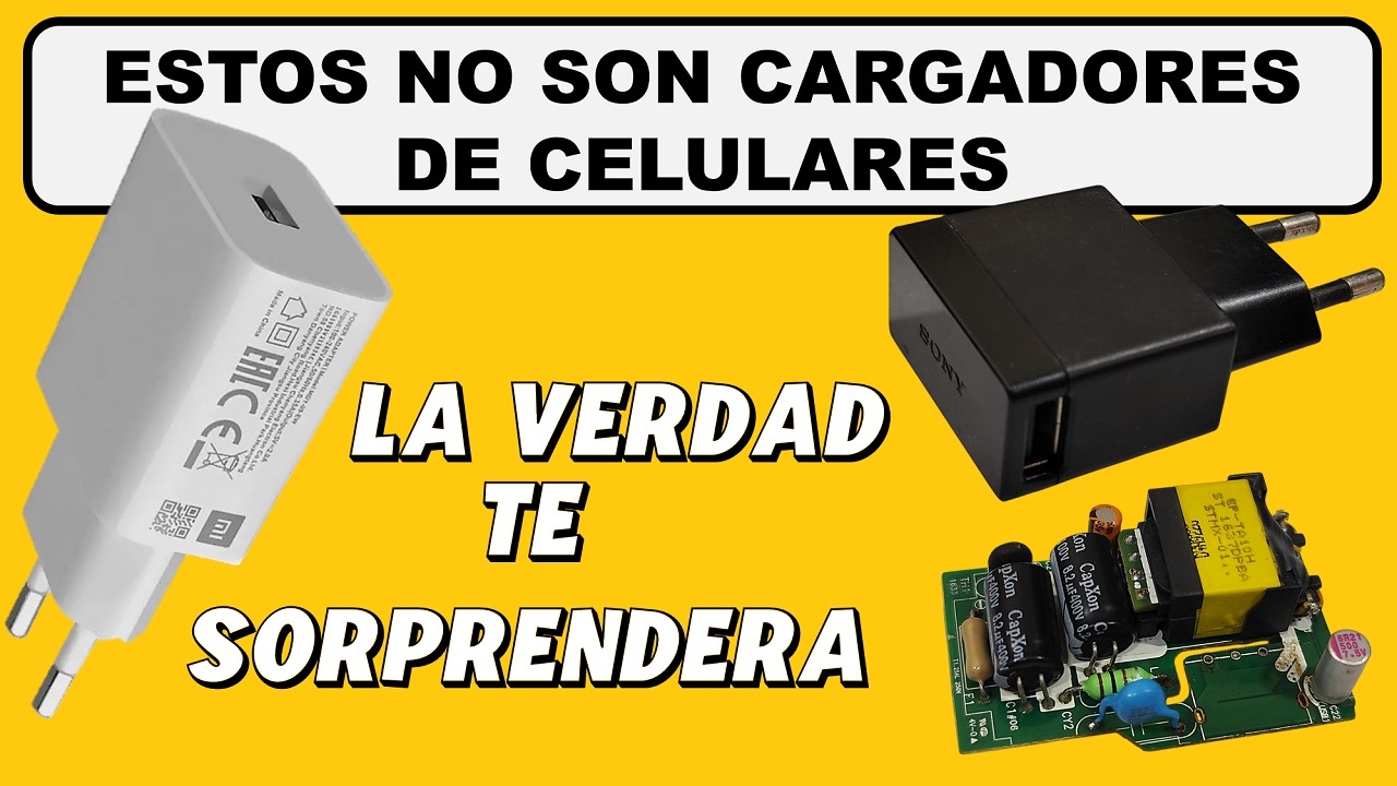 Siempre Fue Mentira? NO SON CARGADORES ¿ Entonces Que Son ?