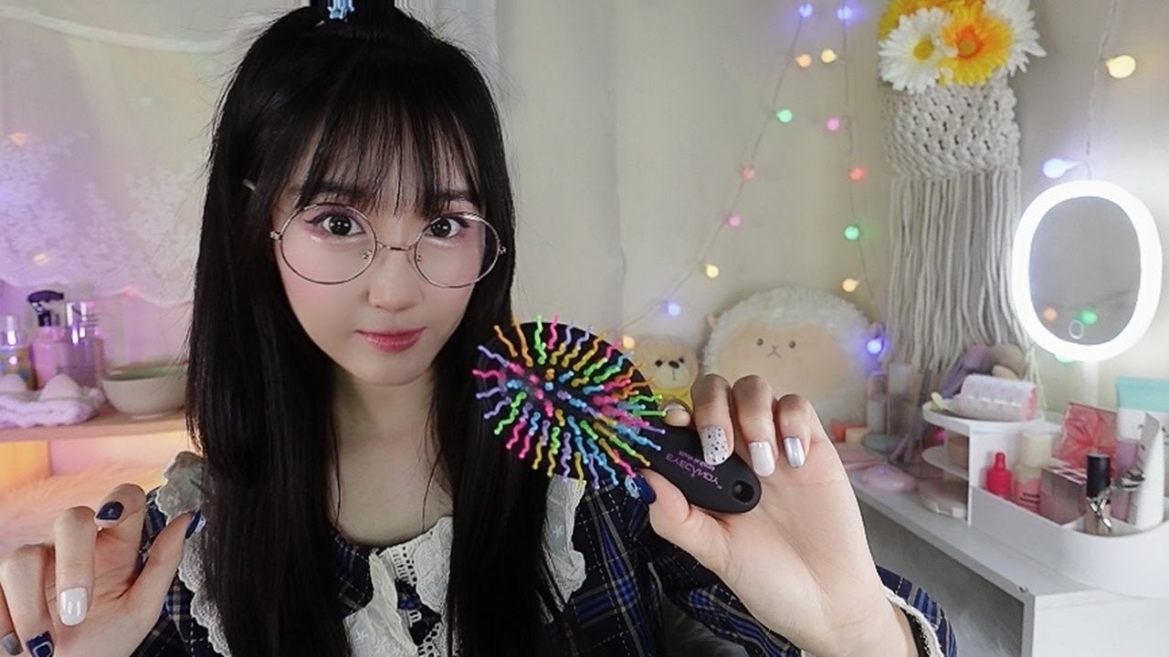ASMR Slumber Home Party for Sleepover🧦ㅣCute Home Pajamas Home Party🧸Face Cleansing, Skincare, Makeup