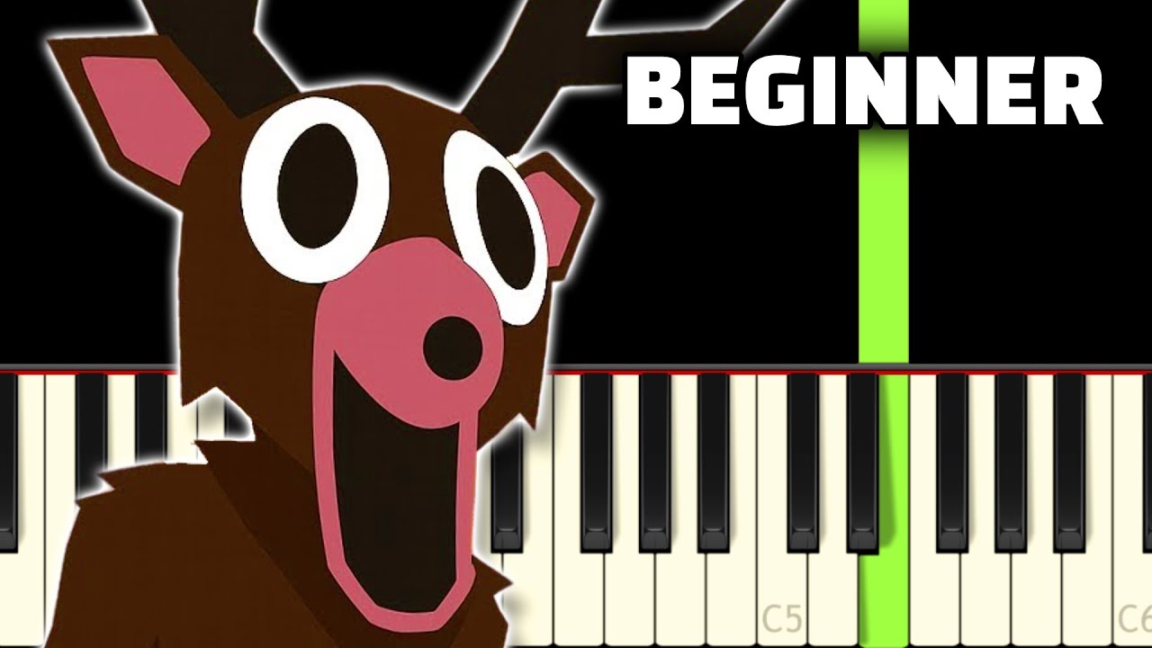 3 famous 99 Nights in the Forest Songs - EASY Piano tutorial - Beginner