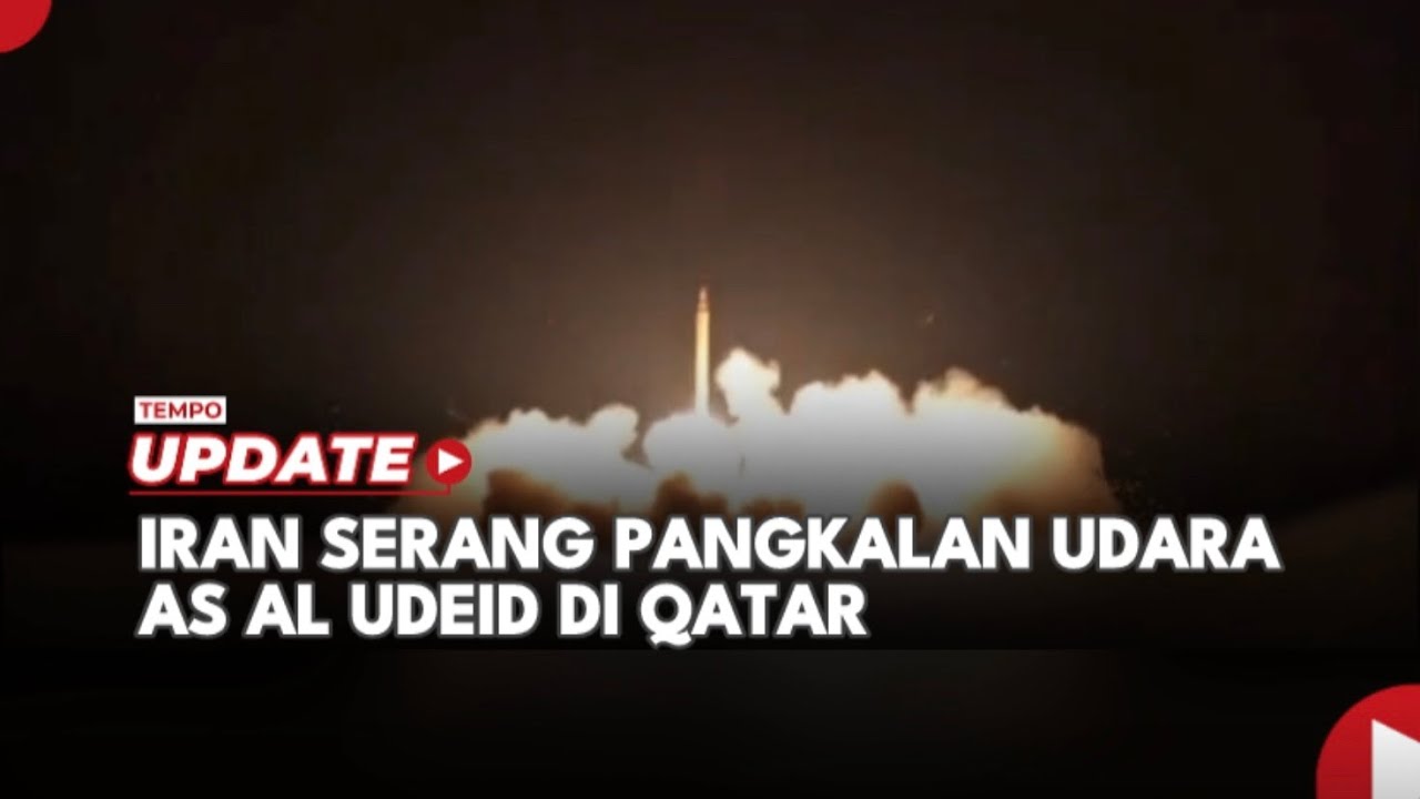 Iran Serang Pangkalan Udara AS Al Udeid di Qatar