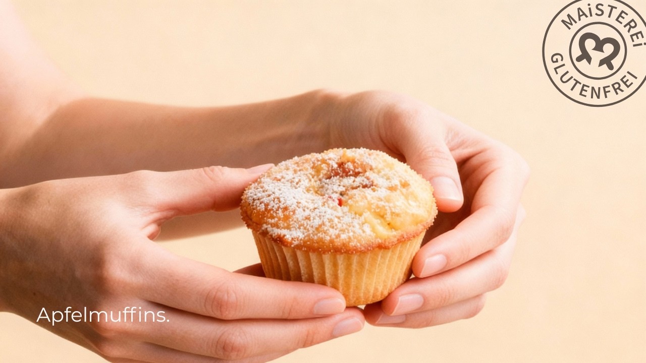 Apfelmuffin. Ein stiller Moment.