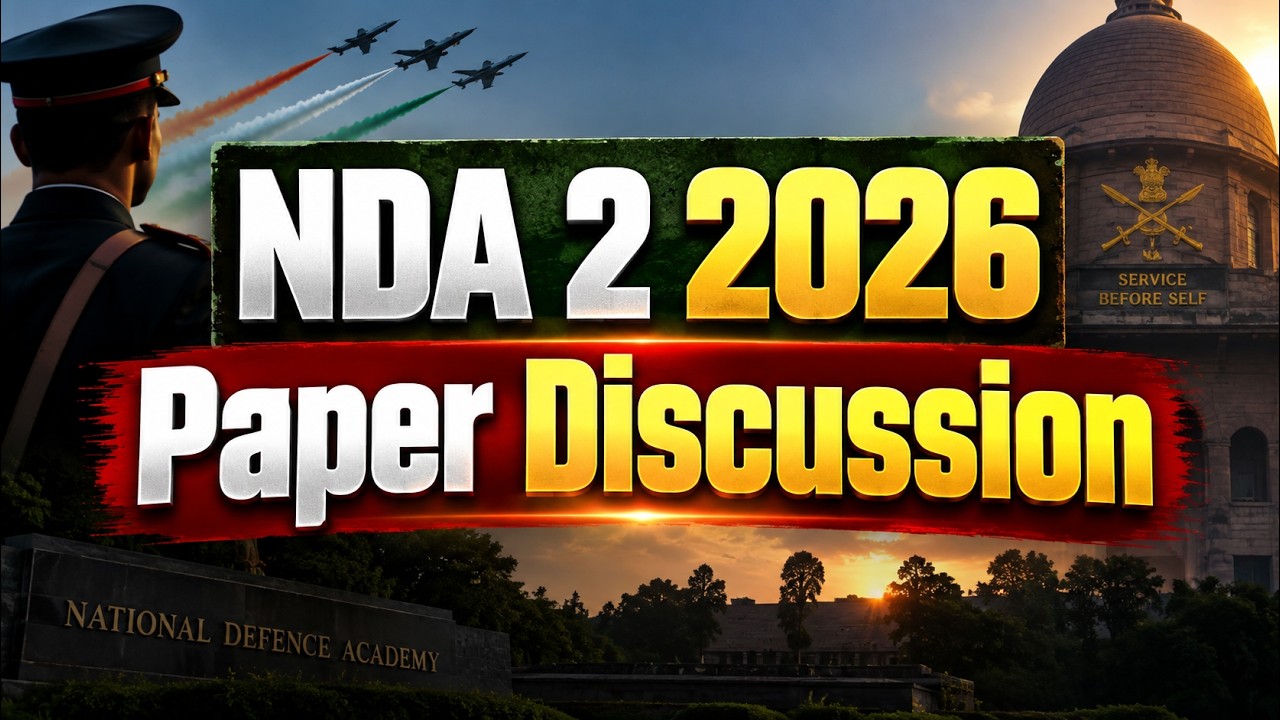 LIVE | NDA 2 2026 Paper Discussion | NDA Paper Analysis | Defence Wallah Academy