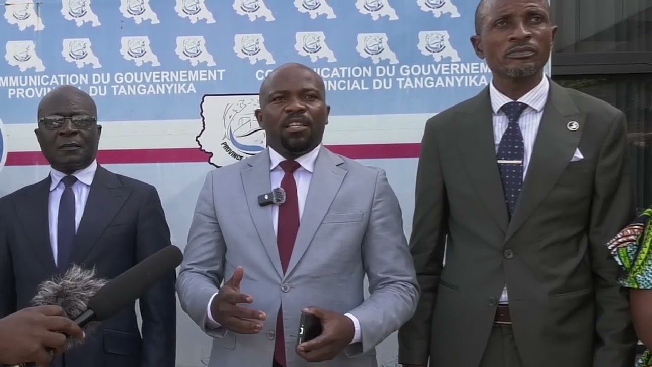 Le Vice-Gouverneur de la province du Tanganyika, Isidore Kabwe Longo, a reçu en audience,