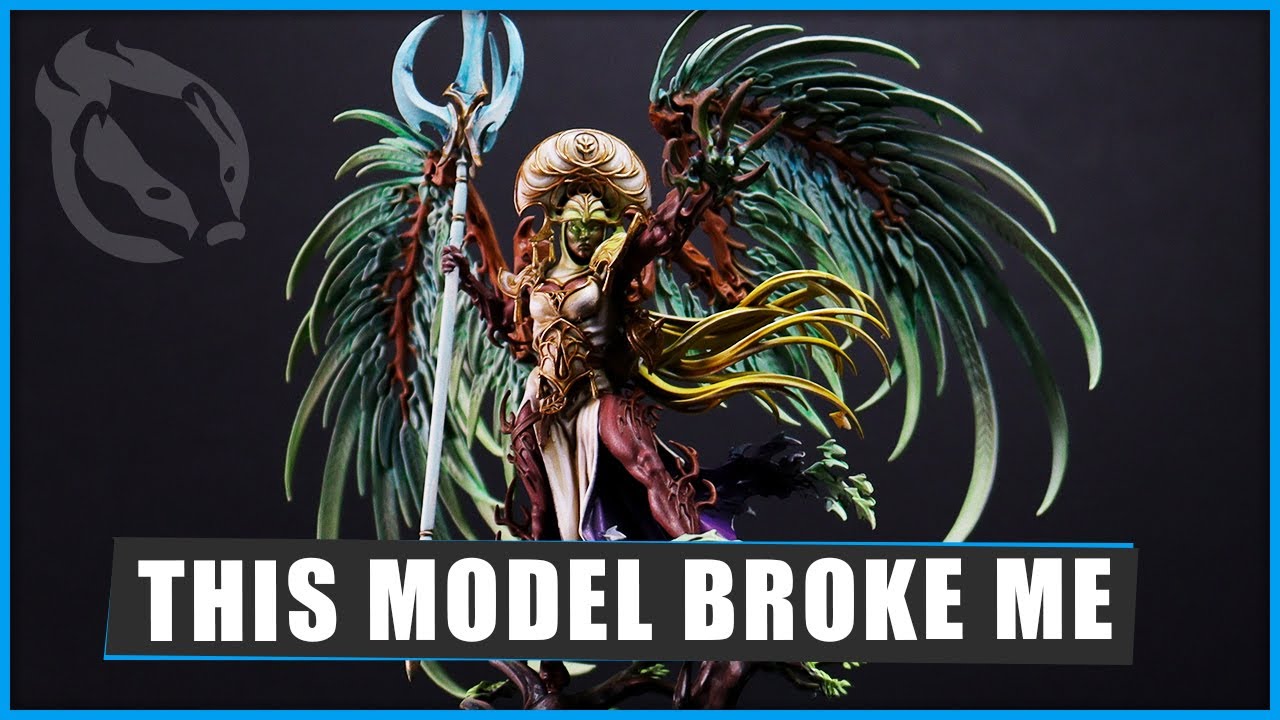 Painting Eye Catching Sylvaneth Fantasy Models
