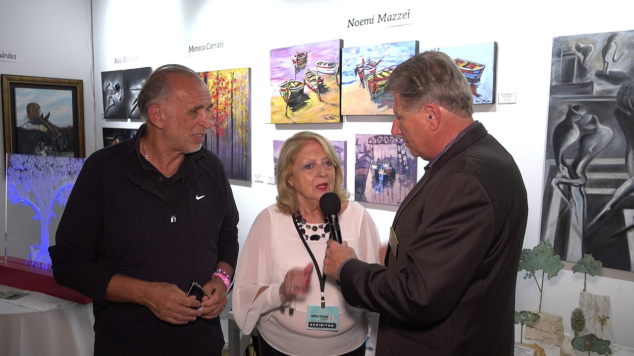 Spectrum Miami 2018 Exclusive Interview - Maria Elena Beneito Art Studio