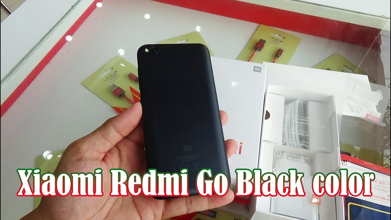 Xiaomi Redmi Go Black color