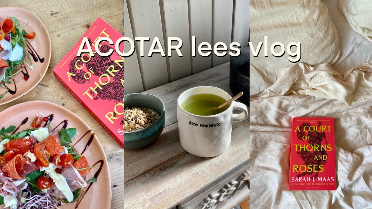 A Court of Thorns and Roses lezen *lees vlog* 🧝‍♀️ 📖