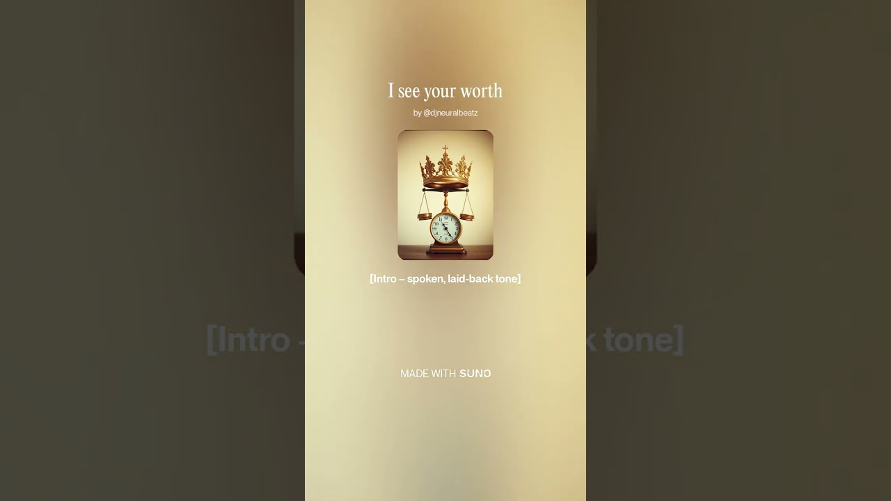 I see your worth