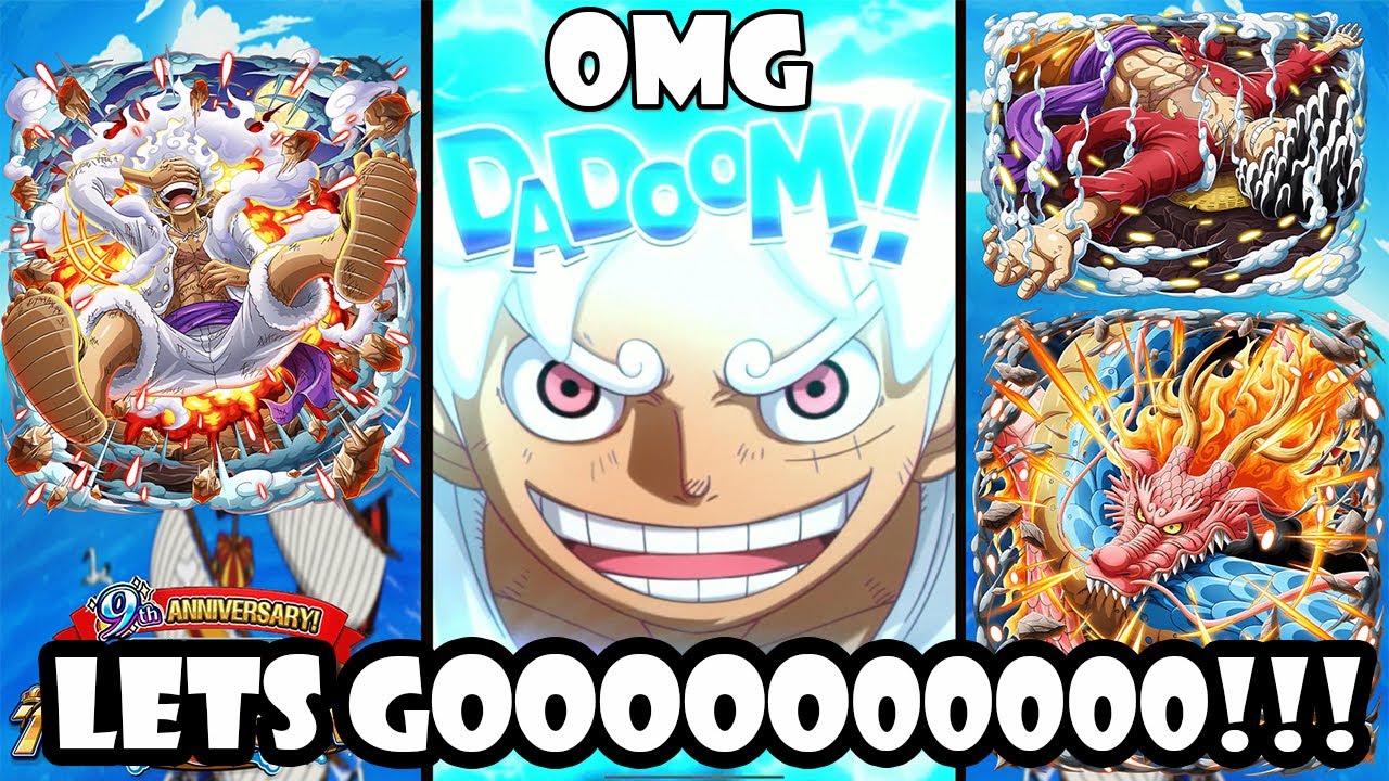 Gear 5 Luffy GOD OF THE SUN Part 1 & 2 Summons | ONE PIECE TREASURE CRUISE