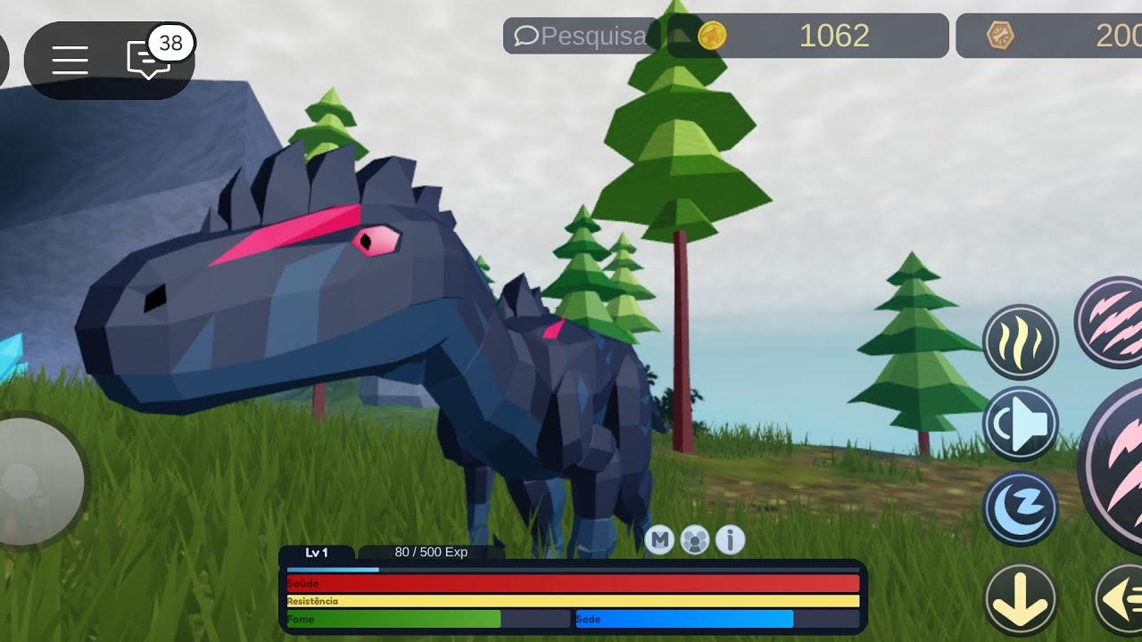 DINOSAOUROS NO ROBLOX