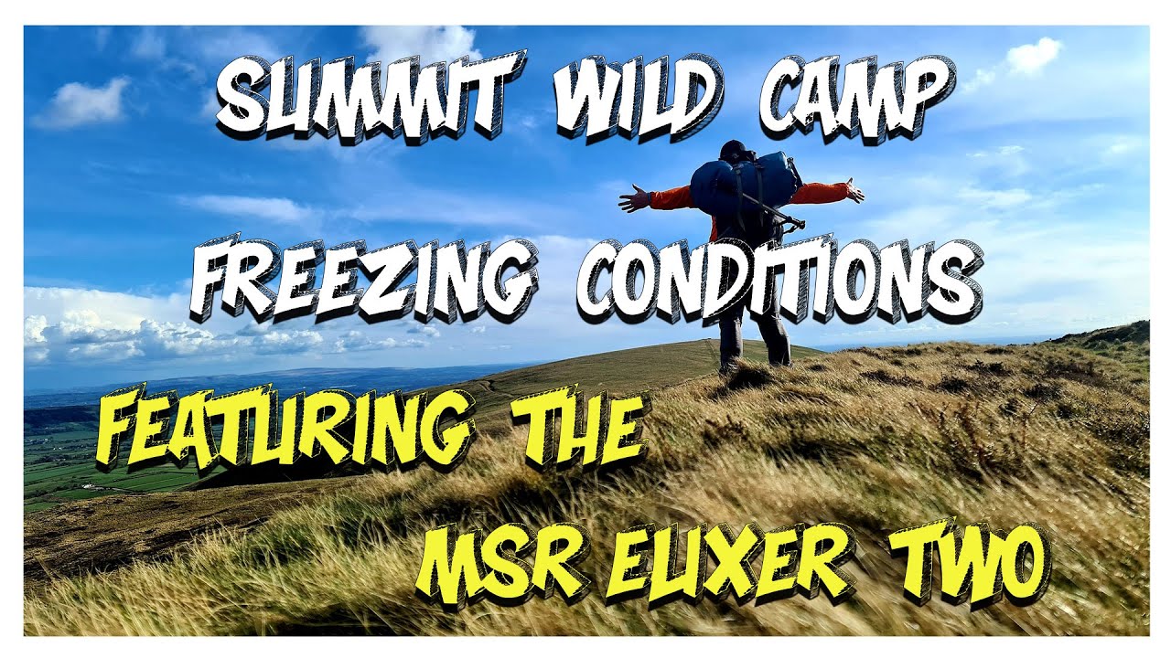 Snowy Summit Adventure: MSR Elixir 2 Wild Camp in -2&deg;C Weather!