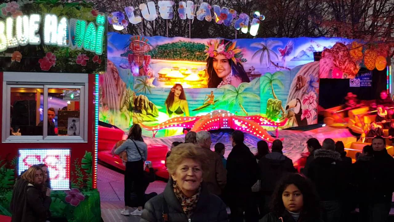 Manege blue Hawaï off ride Limoges 2015