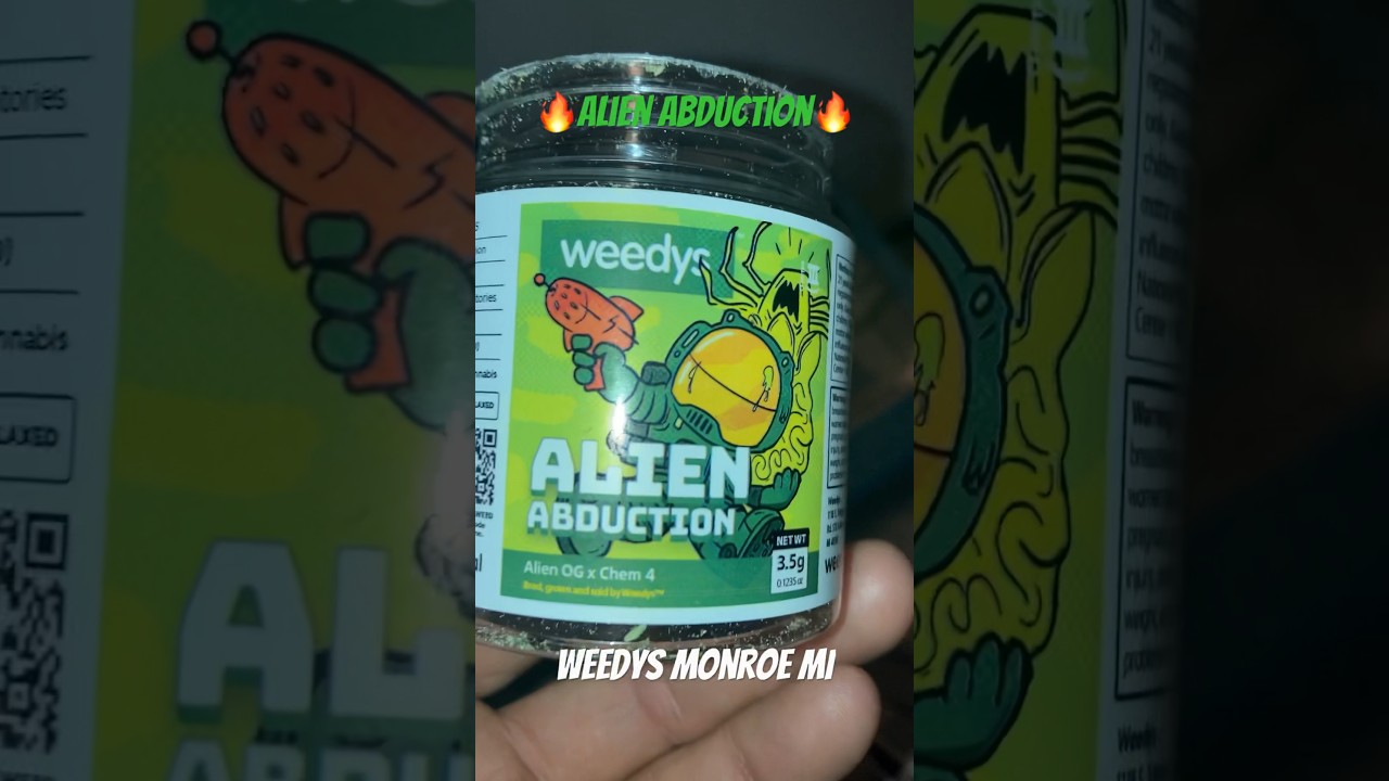 Weedys Alien Abduction Alien OG x Chem #weedys #alienog #chem