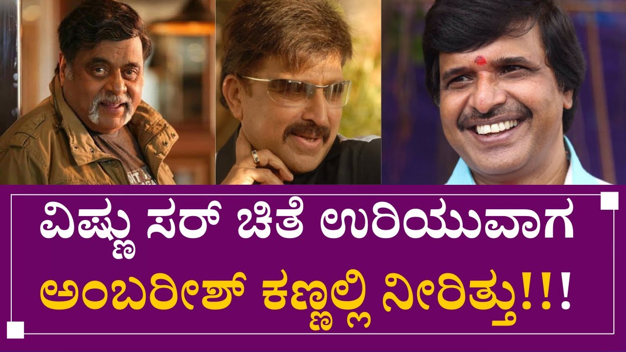 ವಿಷ್ಣು ಸರ್ ಚಿತೆ ಉರಿಯುವಾಗ ಅಂಬರೀಶ್ ಕಣ್ಣಲ್ಲಿ ನೀರಿತ್ತು!!! | S Narayan | Ambarish | Speed News Kannada