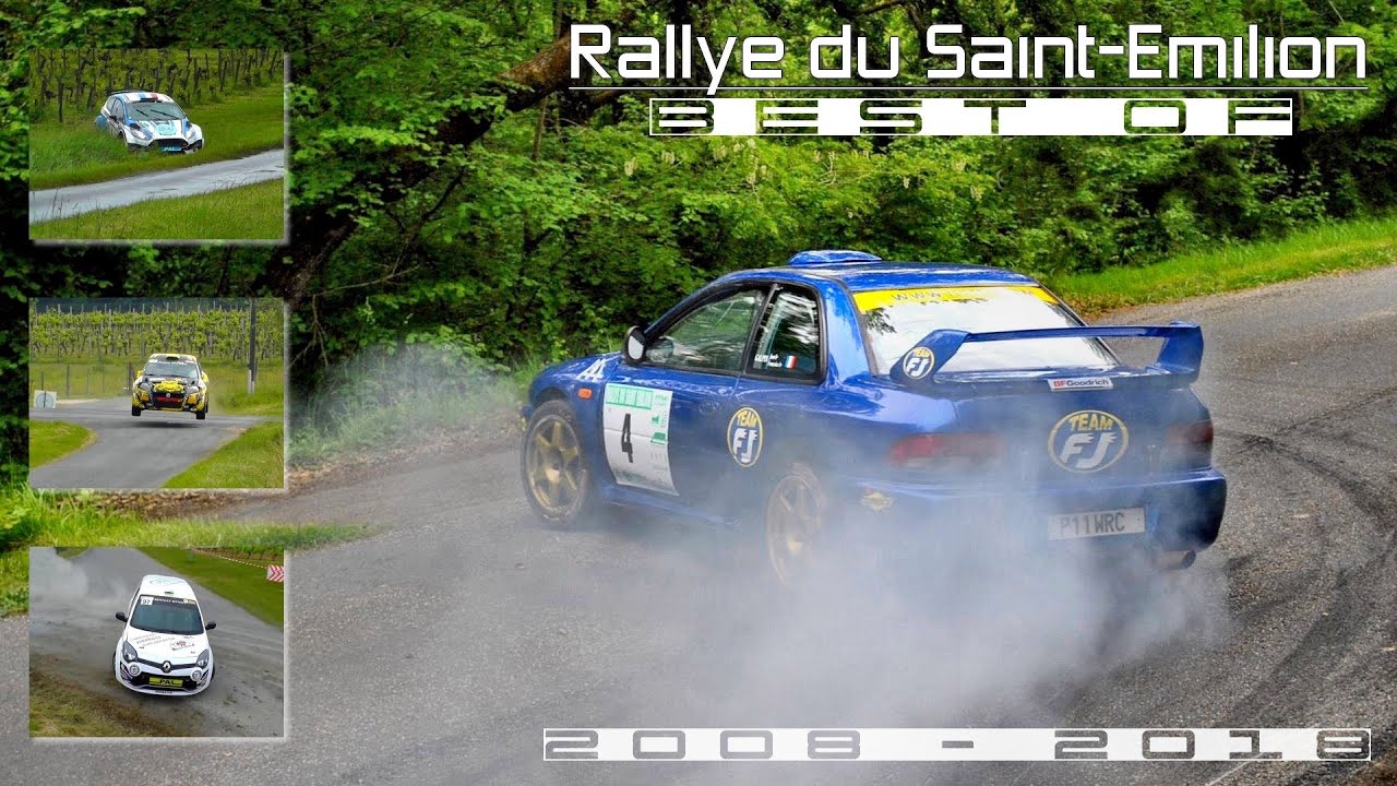 Best Of Rallye du Saint-Emilion | Flat Out | Crash & Show [HD] - By WTRS