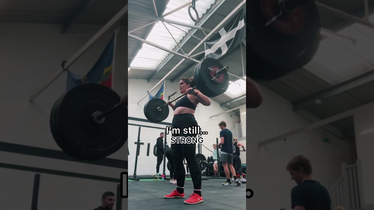 PLUS SIZE ATHLETE #olympiclifting #healthylifestyle #crossfitathlete
