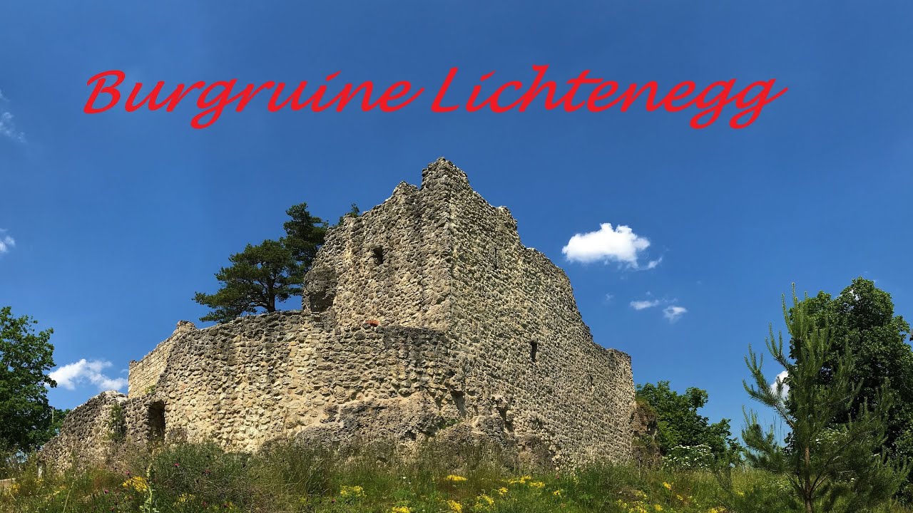 Burgruine Lichtenegg im Birgland