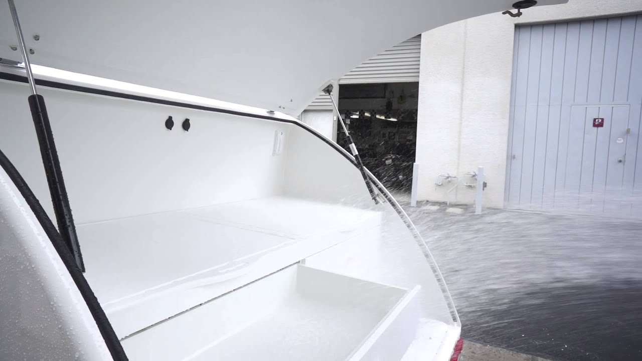 NestEgg Trailers getting wet.