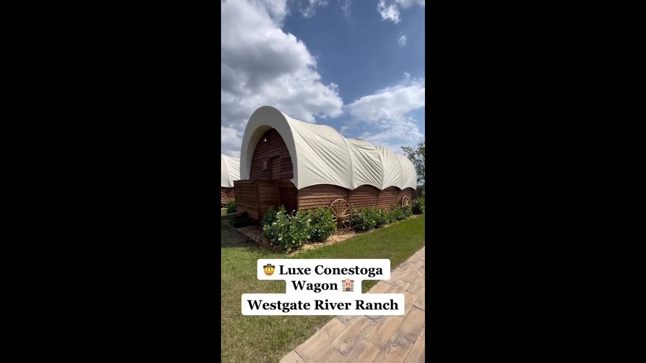 Glamping in Florida | Luxe Conestoga Wagon Experience at Westgate River Ranch Resort