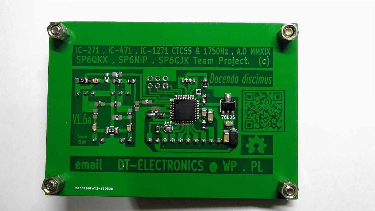 CTCSS and 1750Hz Module for  ICOM IC-271 / IC-471/ IC1271