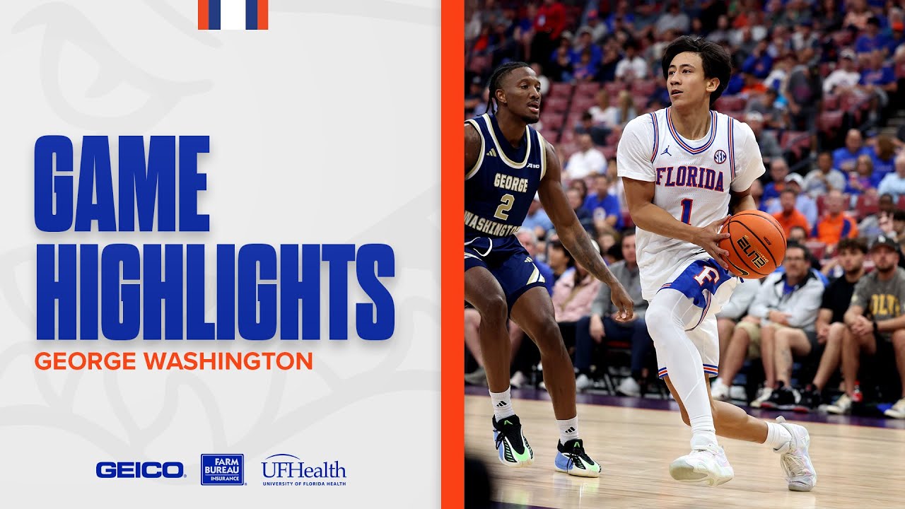 Florida Men's Basketball Highlights | George Washington