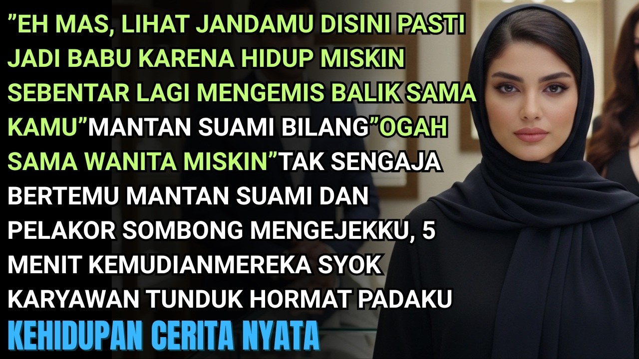 BERTEMU MANTAN SUAMI&PLAKOR DITOKO PERHIASAN DIA EJEK AKU BABU TPI5 MENIT KEMUDIAN DIA SYOK KARENA..