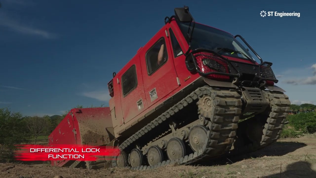 ST Engineering IDEX 2025: Extreme V Amphibious Vehicle GDAMS Mortar System Platform Digitalization